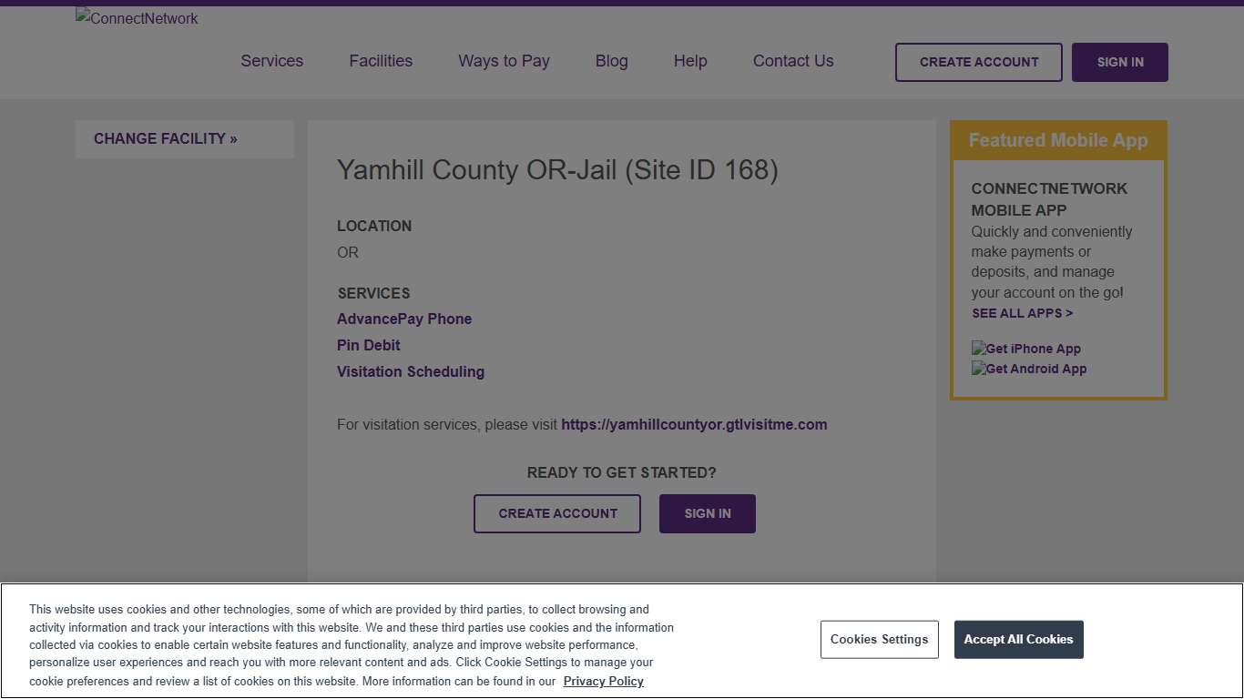 Yamhill County OR-Jail ConnectNetwork
